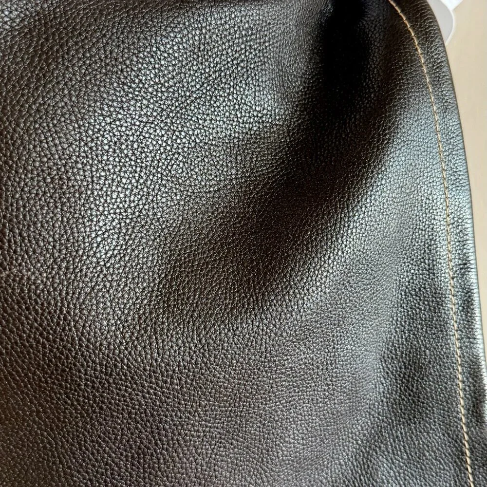 Levenger Fine Leather Messenger Bag 16x13